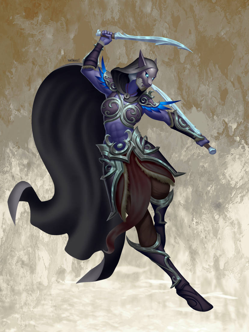 Daggerheart Rogue class illustration