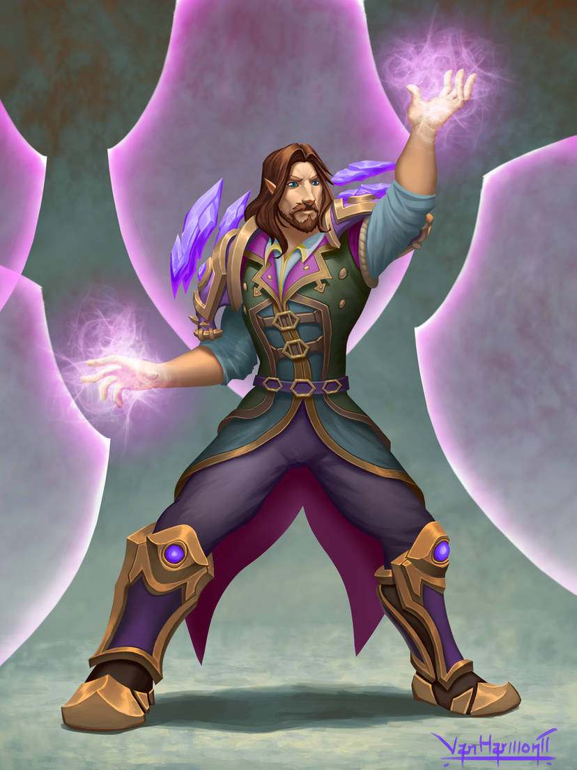 Daggerheart Sorcerer class illustration