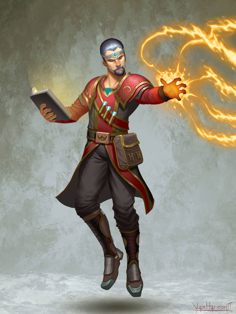 Daggerheart Wizard class illustration