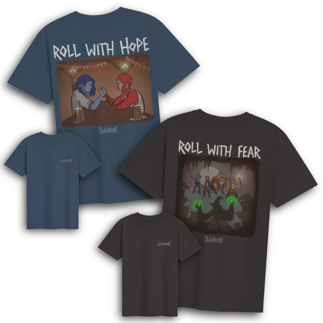 Dodoborne Hope and Fear combo shirt