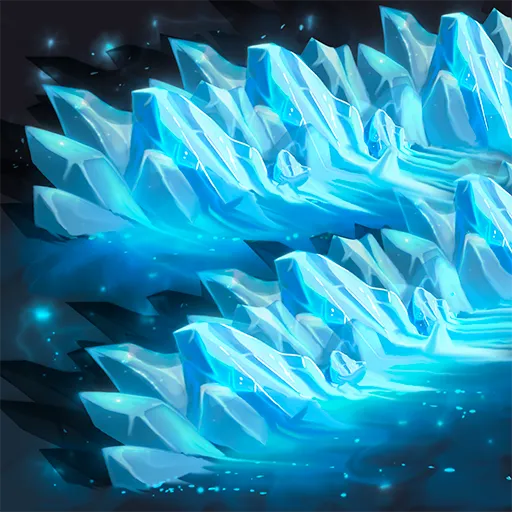 Mur glacé